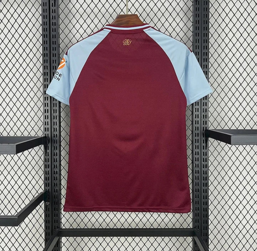 Maillot Aston Villa domicile 25/26