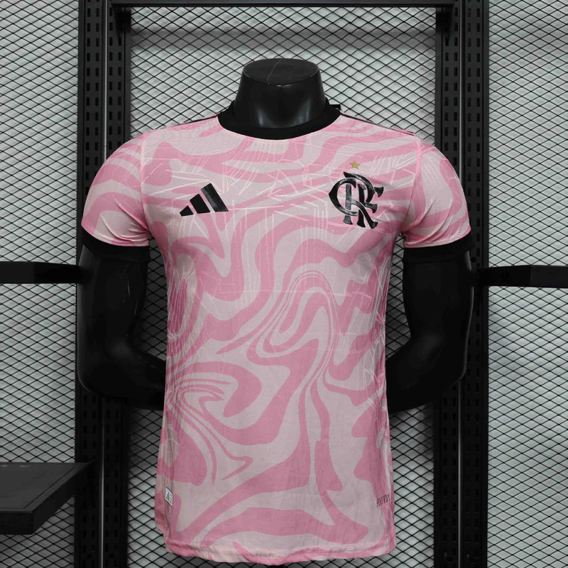 Flamengo pink player jersey 23/24
