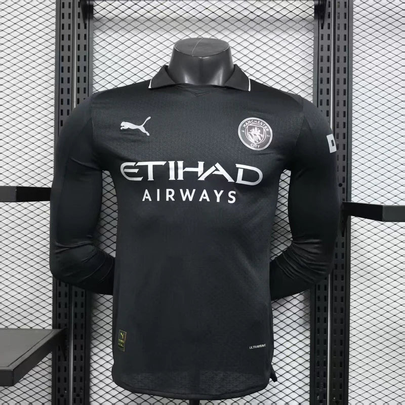 Maillot Man City manches longues 25/26