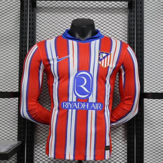 Atletico Madrid long sleeve player jersey 24/25