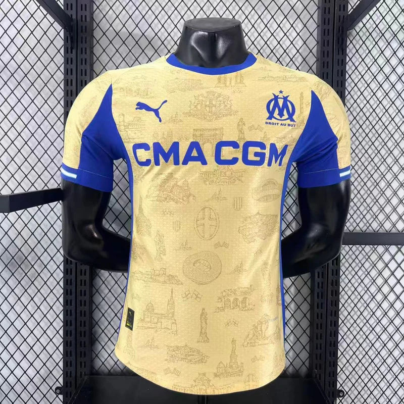 Maillot player OM fourth 25/26