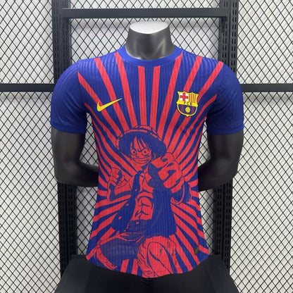 Barcelona x One Piece concept player jersey