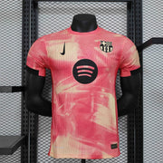 Maillot player Barcelone spécial rose 24/25