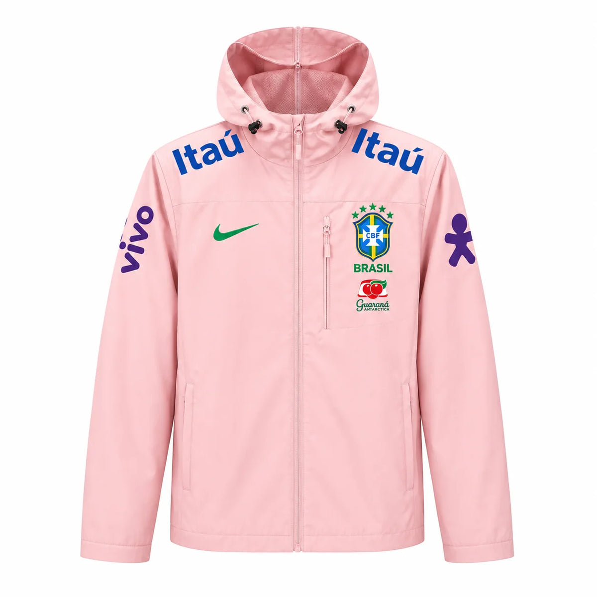 Veste Brésil rose